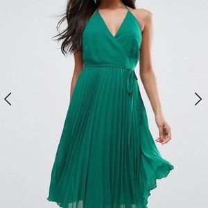 ASOS Cami Pleated Dress